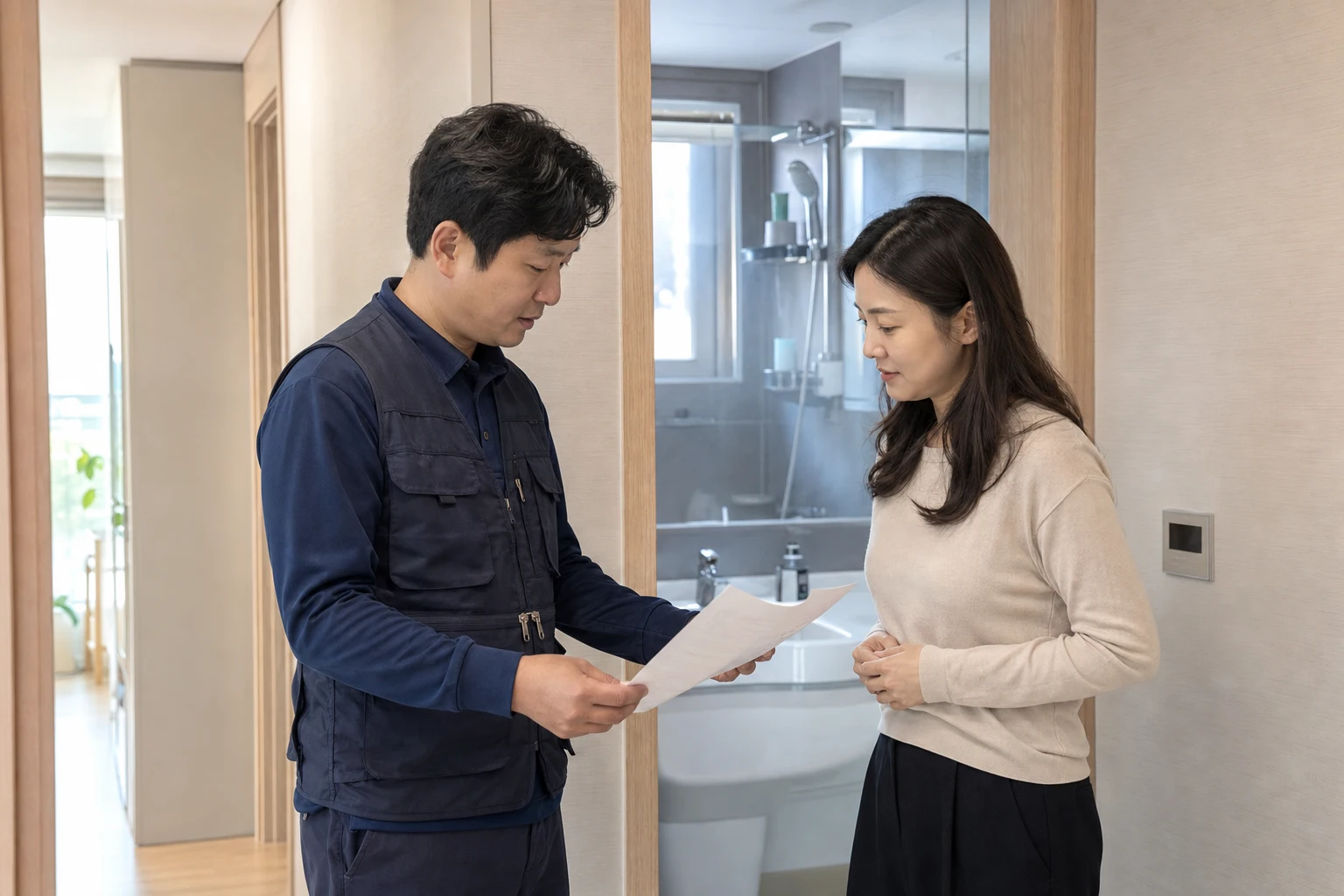 변기 수리 견적 비교 방법 2 작업 안내